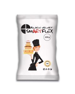 SmartFlex Fondant Zwart Velvet 250g