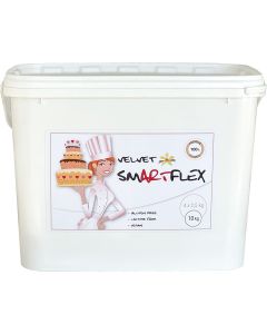 Smartflex Fondant Wit Velvet Vanille 10kg