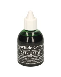 Sugarflair Airbrush Kleurstof Donkergroen 60ml