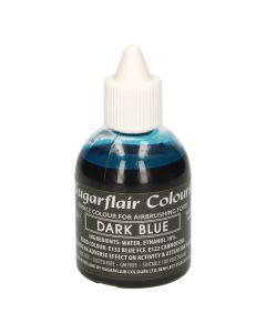 Sugarflair Airbrush Kleurstof Donkerblauw 60ml