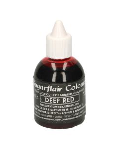 Sugarflair Airbrush Kleurstof Dieprood 60ml