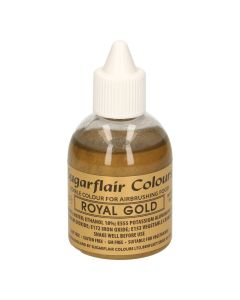 Sugarflair Airbrush Kleurstof Koninklijk Goud 60ml