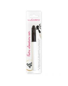  ScrapCooking Edible Ink Pen Zwart