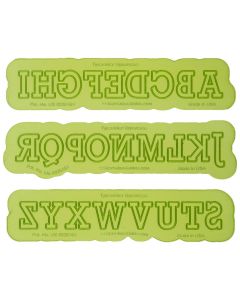 Marvelous Molds Silicone Mold - Typewriter Uppercase Flexabet™