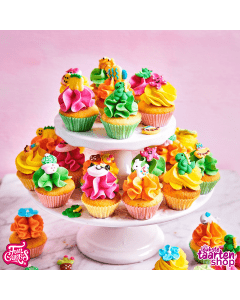 Mini Cupcakes met Suikerdecoraties